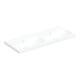 Geberit Doppelwaschtisch Acanto 120x48,2cm, m ÜL, o. Hahnl., we. K-Tect-1