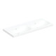 Geberit Double vasque Acanto 120x48,2 cm, avec trop-plein, sans robinet, blanc K-Tect-1