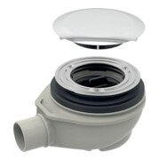 Geberit Duschwannenablauf d90 m AL-Dec., Höhe 50mm, Abg. a PP, hgl-vc