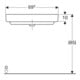 Geberit Eck-Waschtisch Renova Compact 69,5x61,5cm, m Hahnl., m Überlauf, weiß