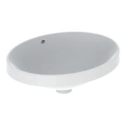 Geberit Einbauwaschtisch VariForm 50x40cm, o Hahnl., m ÜL, ov., we. K-Tect
