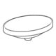Geberit Einbauwaschtisch VariForm 55x40cm, o HL, o Ü, ov., US glas. / we.-2