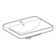 Geberit Einbauwaschtisch VariForm 55x45cm, m HL, m ÜL, recht., we. K-Tect