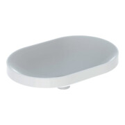 Geberit Einbauwaschtisch VariForm 60x40cm, o HL, o ÜL, ellipt., we. K-Tect