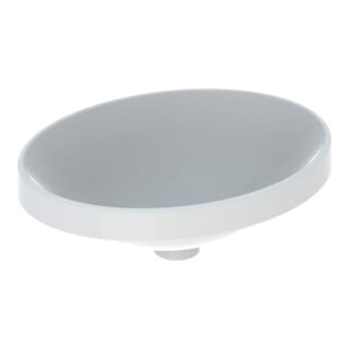 Geberit Einbauwaschtisch VariForm US gl / w, 50x40cm, o Hahnl., o. ÜL, ov.