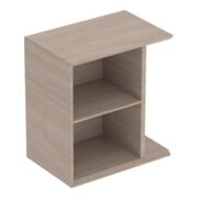 Geberit Élément latéral iCon 37x40x24,5 cm, pour HWB, chêne naturel/mélaminé structuré
