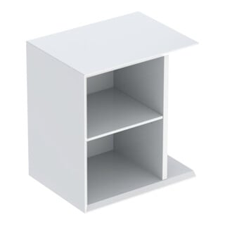 Geberit Élément latéral iCon 37x40x27,3 cm, pour HWB, blanc laqué brillant