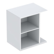 Geberit Élément latéral iCon 37x40x27,3 cm, pour HWB, blanc laqué brillant
