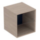 Geberit Élément latéral One 45x49,2x47 cm, chêne/structure bois mélaminée-1