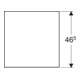 Geberit Élément latéral One 45x49,2x47 cm, chêne/structure bois mélaminée-5