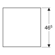 Geberit Élément latéral One 45x49,2x47 cm, chêne/structure bois mélaminée-5