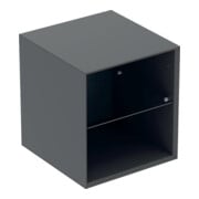 Geberit Élément latéral One 45x49,2x47cm, lava/laqué mat