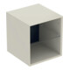 Geberit Élément latéral One 45x49,2x47cm, sable-gris/laqué brillant-1
