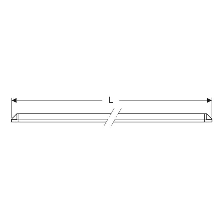 Geberit Élément prise 105-120 cm, avec module ComfortLight