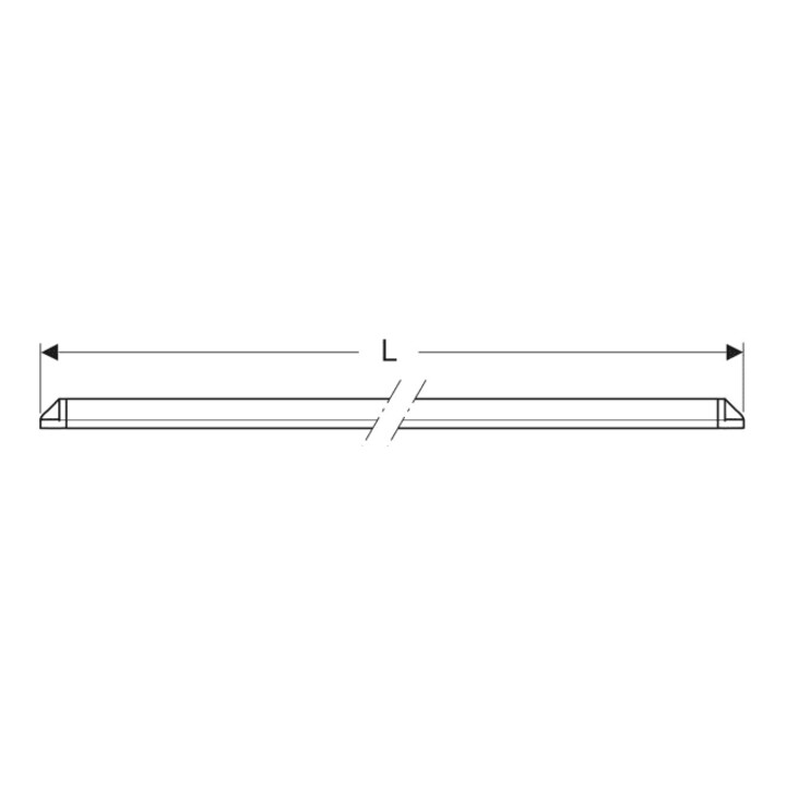 Geberit Élément prise 60 cm avec module ComfortLight