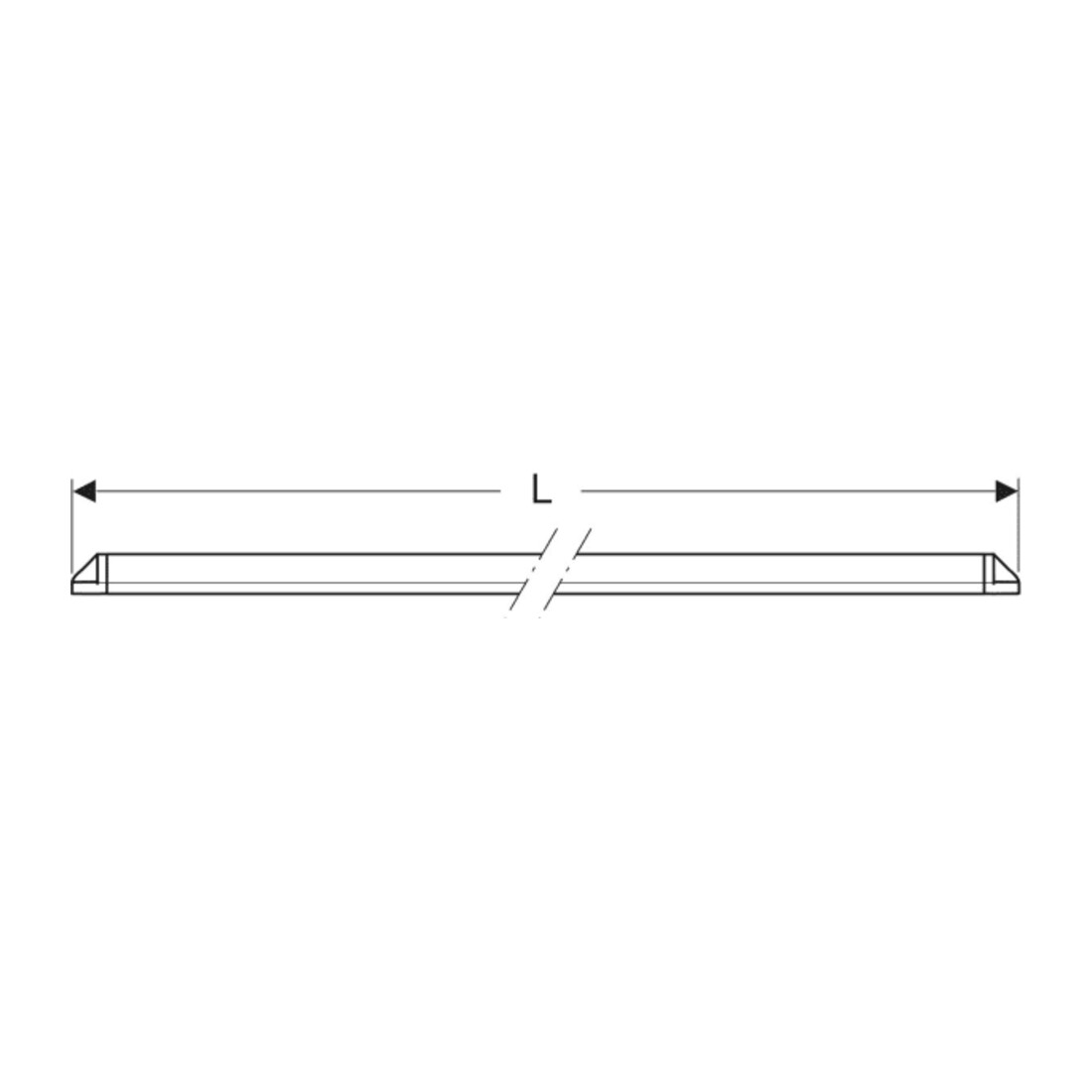 Geberit Élément prise 60 cm avec module ComfortLight