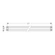 Geberit Élément prise 75-90 cm, avec module ComfortLight-2