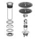 Geberit Ensemble de garniture de vidange avec levier de tamis, pour urinoirs hybrides-3