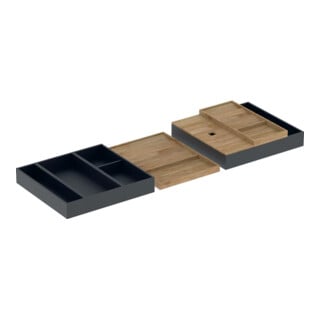 Geberit Ensemble insert tiroir 105 cm de large, pour tiroir supérieur