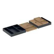 Geberit Ensemble insert tiroir 105 cm de large, pour tiroir supérieur