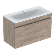 Geberit Ensemble lavabo meuble Renova Plan 100x62,2x48cm, KP N rev., WT bl/KeraTe-1