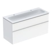 Geberit Ensemble meuble-lavabo iCon 120x63x48 cm, avec KT, blanc brillant, taille vc