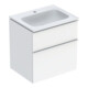 Geberit Ensemble meuble-lavabo iCon 60x63x48 cm, avec KT, blanc brillant, taille vc-1