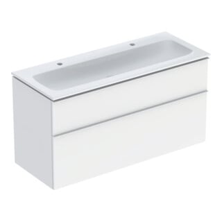 Geberit Ensemble meuble vasque iCon 120x63x48 cm, blanc mat
