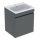 Geberit Ensemble meuble vasque Renova Plan 60x62,2x48 cm, blanc-1