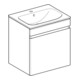Geberit Ensemble meuble vasque Renova Plan 60x62,2x48 cm, KP N h be., WT bl/KeraTe