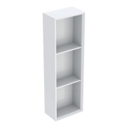 Geberit Étagère 22,5x70x13,2 cm, droite, blanc/laqué brillant