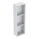 Geberit Étagère 22,5x70x13,2 cm, droite, blanc/magnolia laqué-1