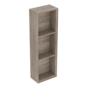 Geberit Étagère 22,5x70x13,2 cm, droite, noyer/struc. mélaminé