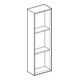 Geberit Étagère 22,5x70x13,2cm, droite, chêne naturel/mélaminé structuré