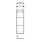 Geberit Étagère 22,5x70x13,2cm, droite, chêne naturel/mélaminé structuré