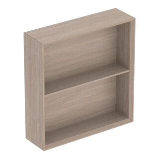 Geberit Étagère 45x46,7x13,2 cm, carrée, chêne naturel/structure mélaminée