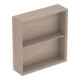Geberit Étagère 45x46,7x13,2 cm, carrée, chêne naturel/structure mélaminée-1