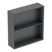 Geberit Étagère 45x46,7x13,2 cm, carrée, lave/laqué ma