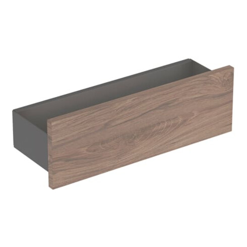 Geberit Étagère Smyle Square 45x14,8x14,3 cm, Bois Noyer Hickory