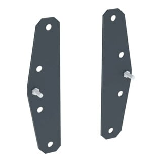 Geberit Fixation murale Selva complète pour cloison sèche, avec matériel de fixation