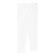Geberit Frontbekleding Monolith staand toiletmodule 114 cm glas wit