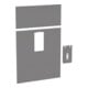 Geberit Frontverkleidung Monolith 73cm Glas umbra