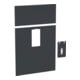 Geberit Frontverkleidung Monolith WT B 73cm Glas schwarz