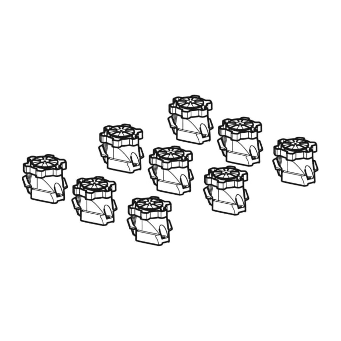 Geberit Füße für Duschwanne, 6-12cm