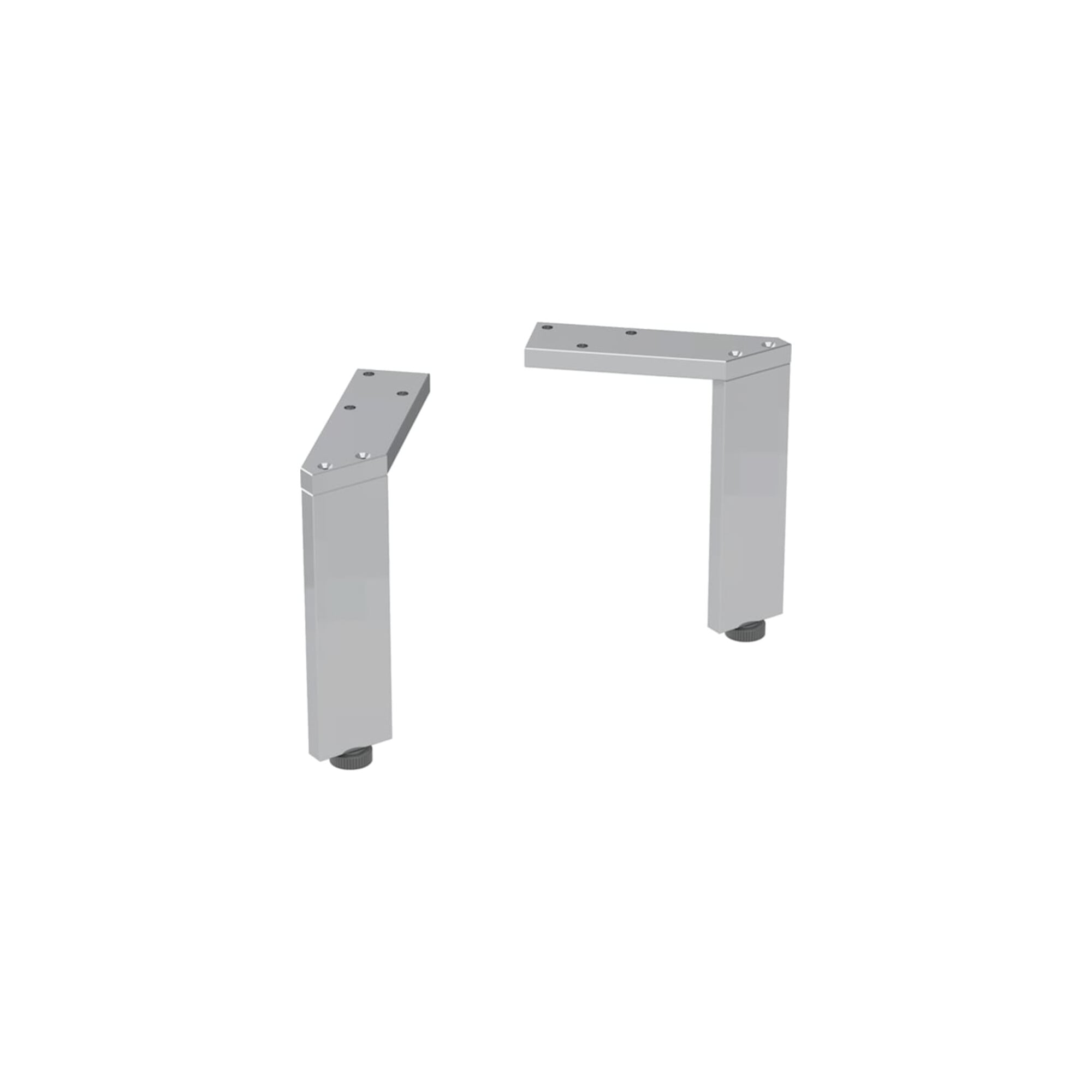 Geberit Füße-Set 15,1-15,4cm, hochglanz-verchromt