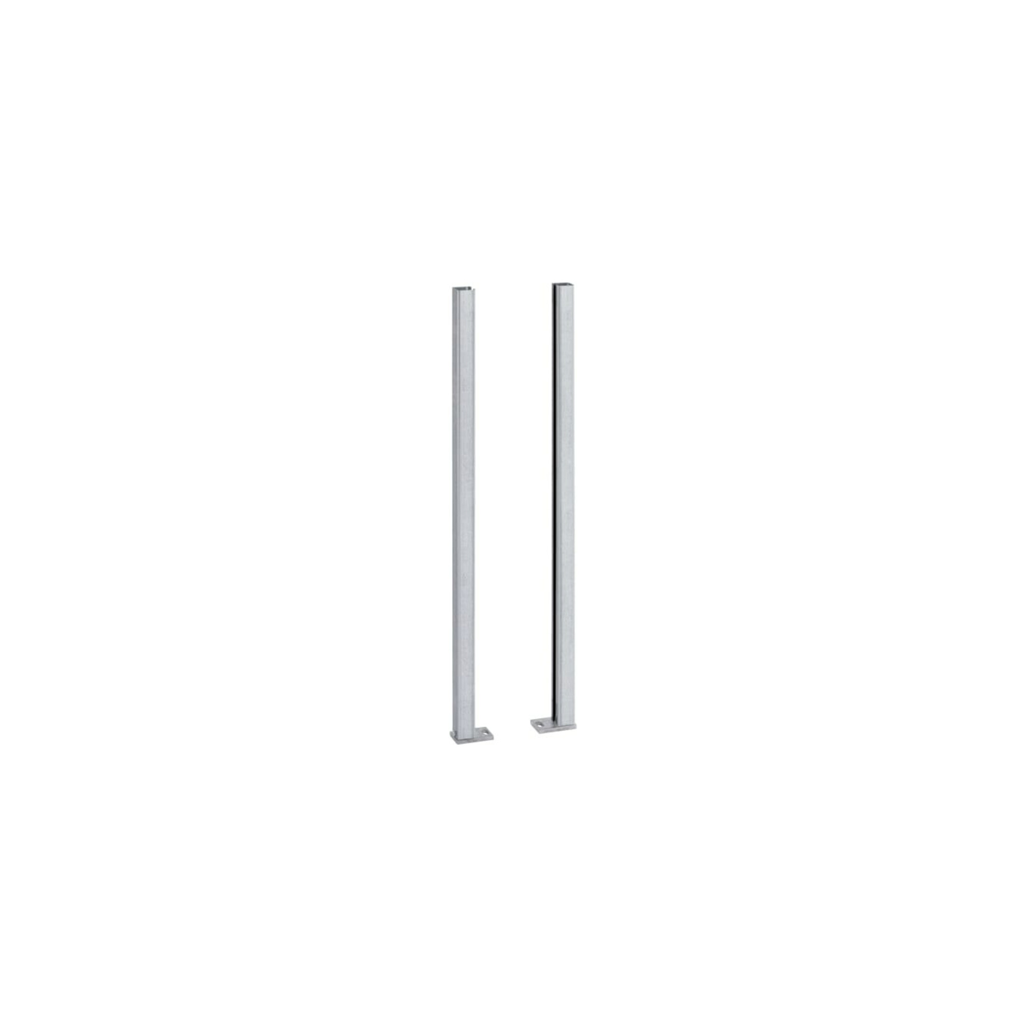 Geberit Fußverlängerungs-Set Duofix verzinkt, für Fußbodenaufbau 20-40cm