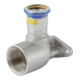 Geberit Gas-Anschlusswinkel Mapress 90G abges., f Gaszähler, ES, 22mmxRp 1-1