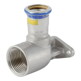Geberit Gas-Anschlusswinkel Mapress 90G abges., f Gaszähler, ES, 28mmxRp 1