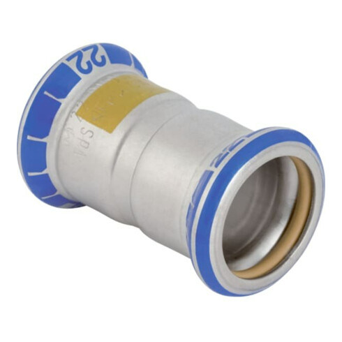 Geberit Gas-Muffe Mapress d 42mm, f Natur- u. Fl.-Gas, Edelstahl
