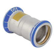Geberit Gas-Muffe Mapress d 42mm, f Natur- u. Fl.-Gas, Edelstahl